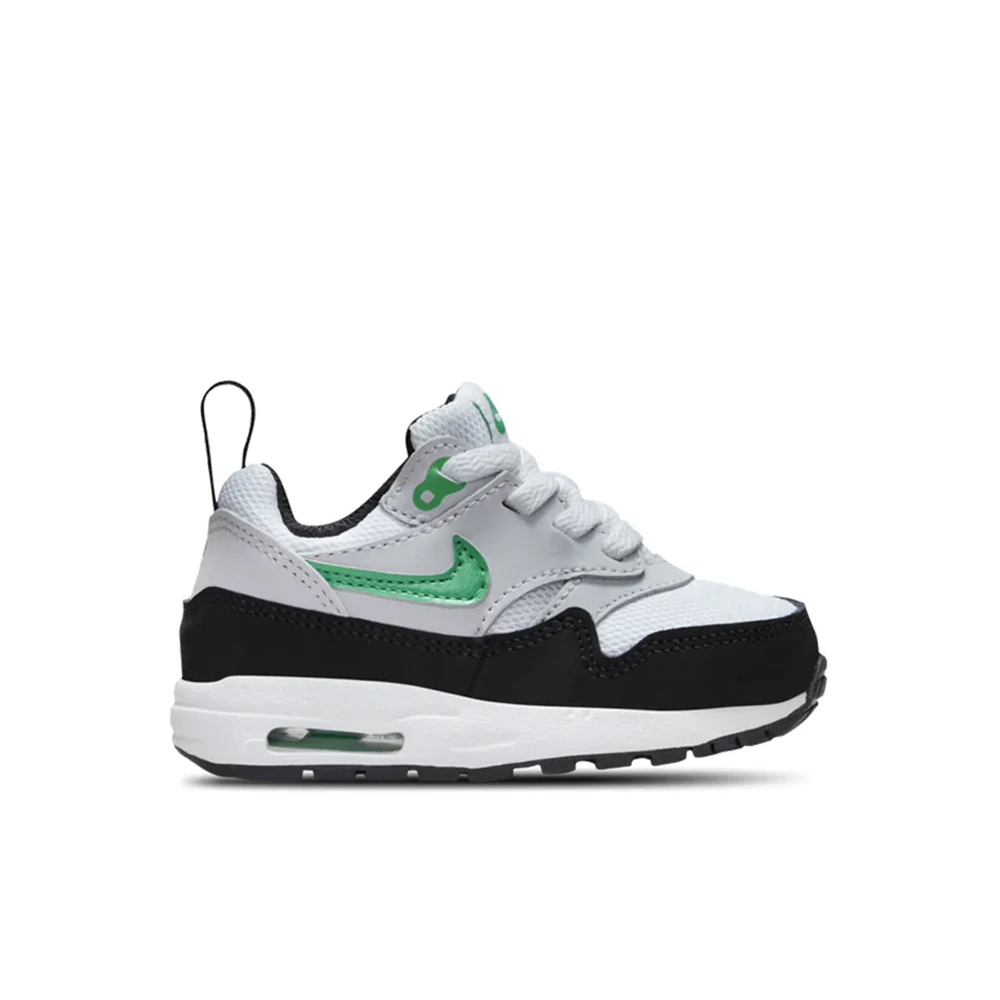 Toddler Nike Air Max 1 Easyon 'Black Stadium Green' - DZ3309-108