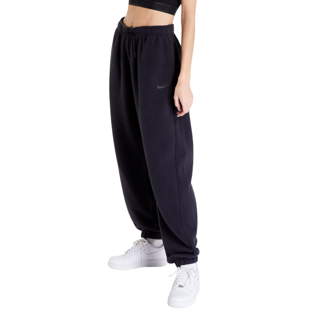 WMNS NSW PLUSH- BLACK PANTS - DQ6812-010