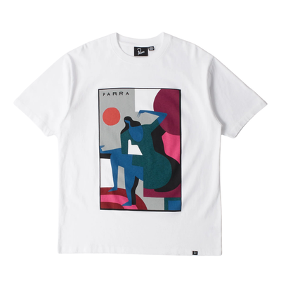 Parra Ball to the Face T-shirt-White - 55275