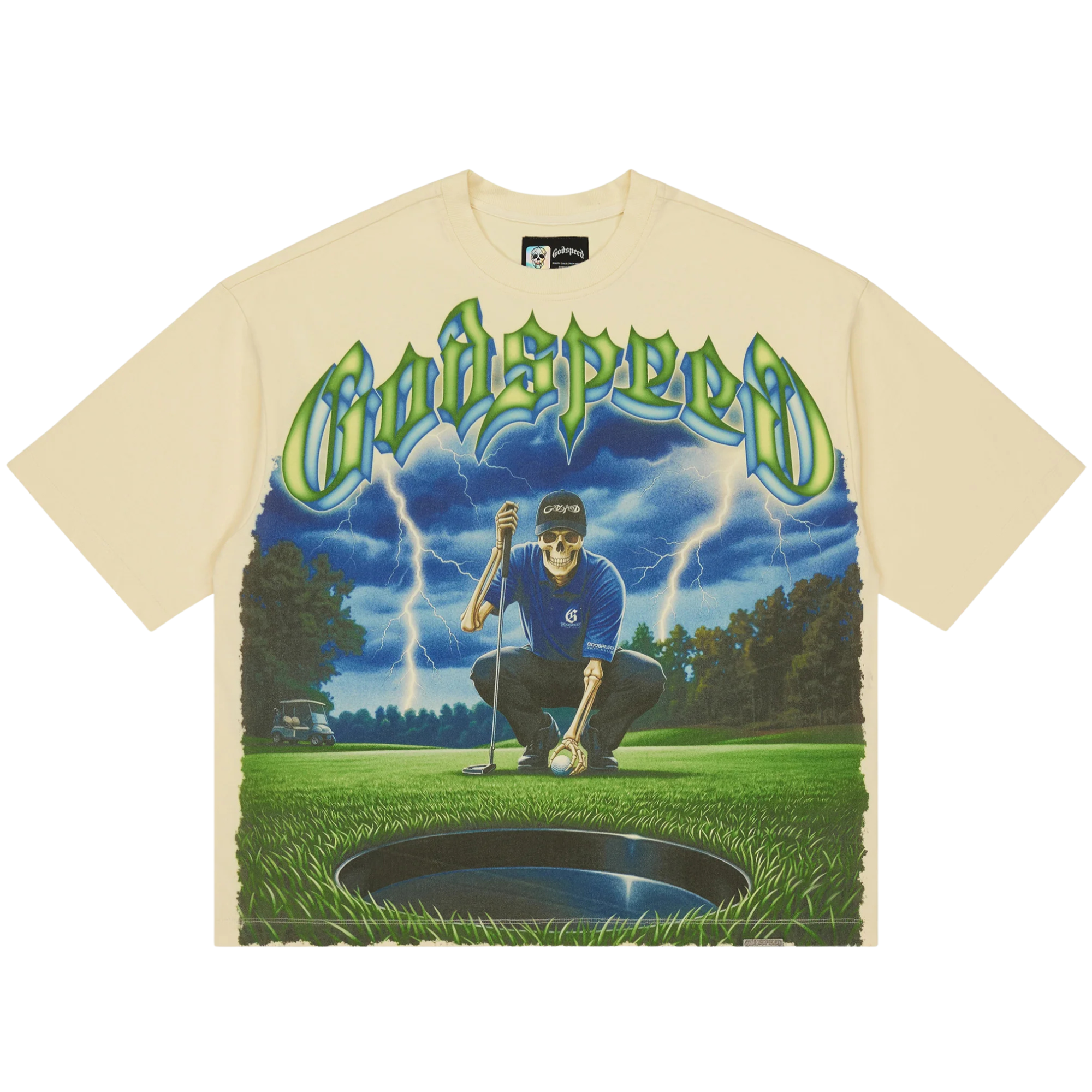 Godspeed No Mulligans T-Shirt-Bone - No-Mulligans-T-shirt-bone
