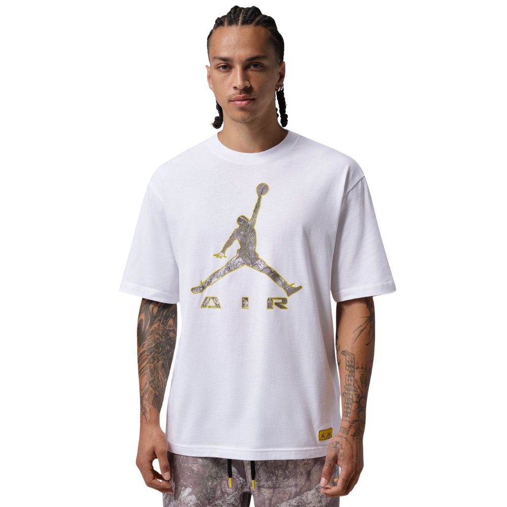 Men's Jordan Brooklyn T-Shirt 'White'- IO0113-100
