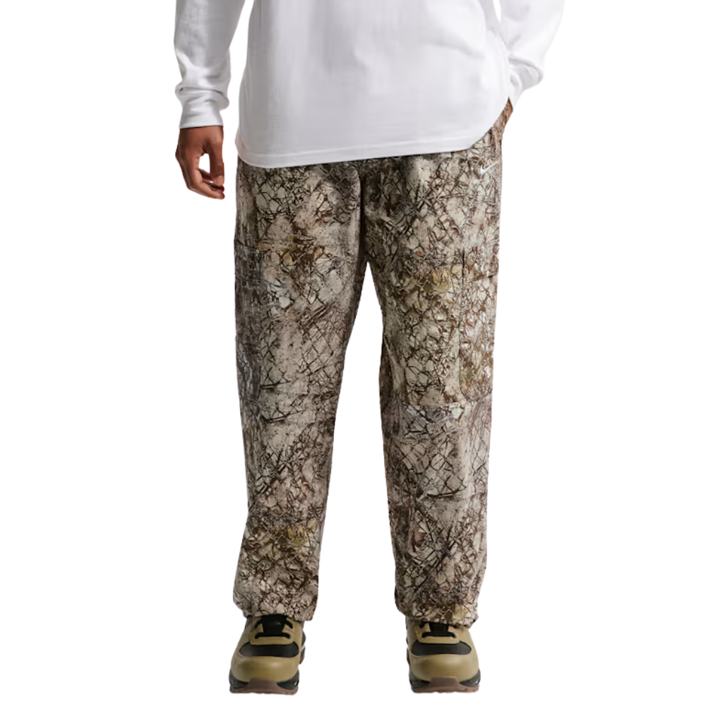 Nike Club Chain Camo Woven Cargo Pants-Khaki/Velvet Brown - IQ1019-247