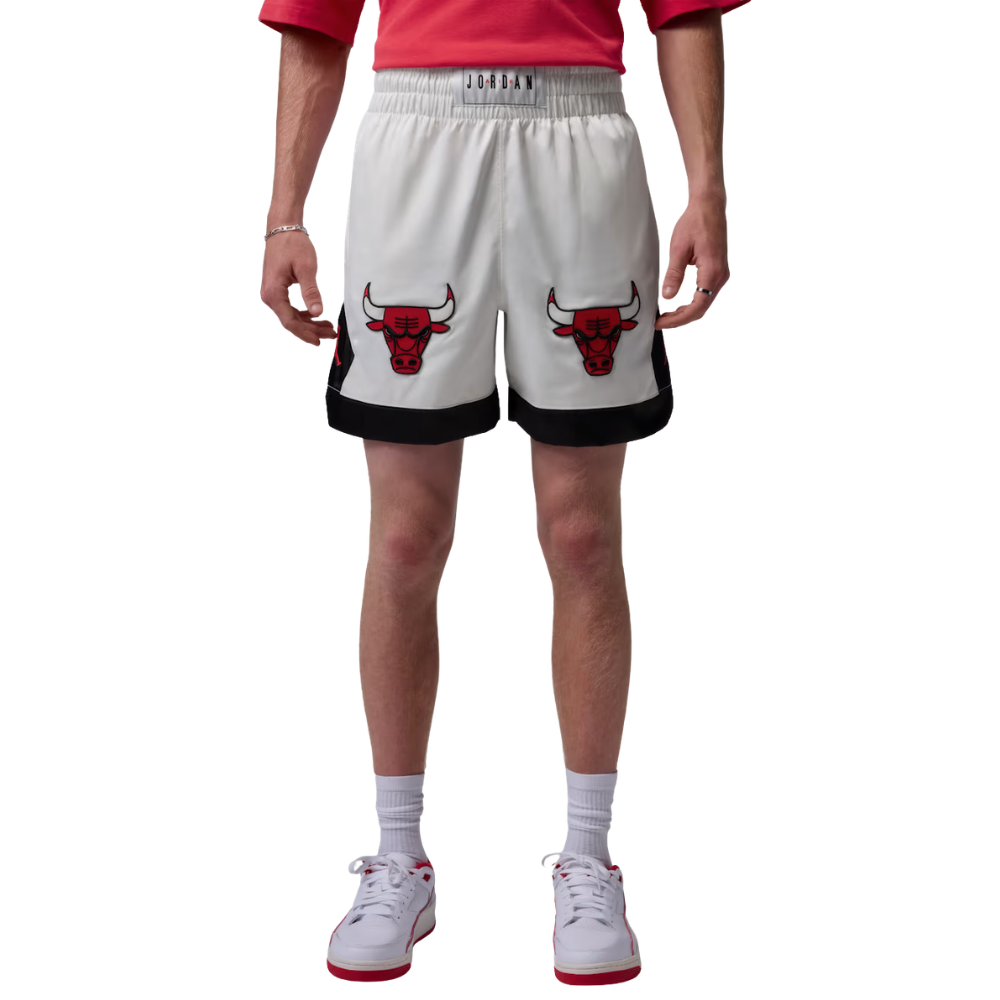 Jordan Flight Muay Thai Chicago Bulls Shorts - White - IF1921-133