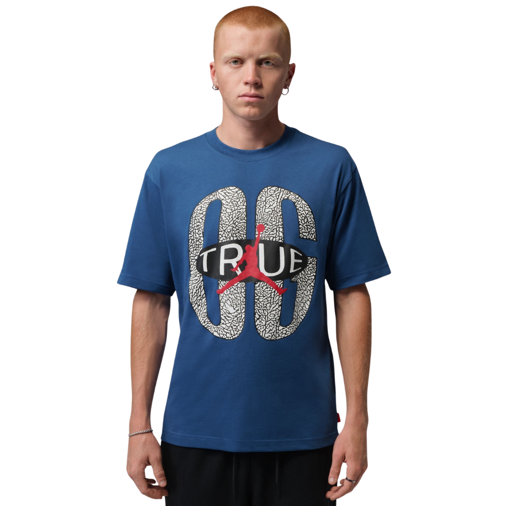 Jordan Brooklyn T-Shirt-True Blue - IV5202-485