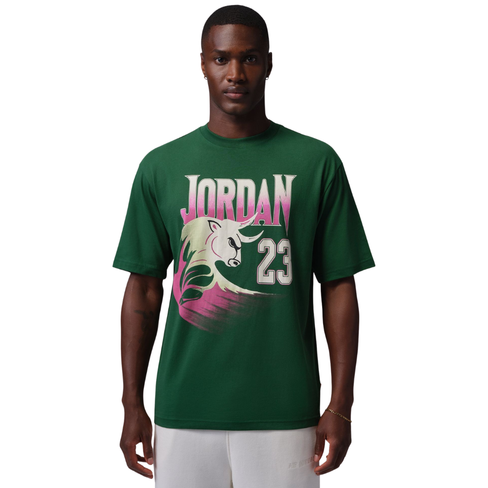 Jordan Brooklyn T-Shirt 'Green' - IO0043-341