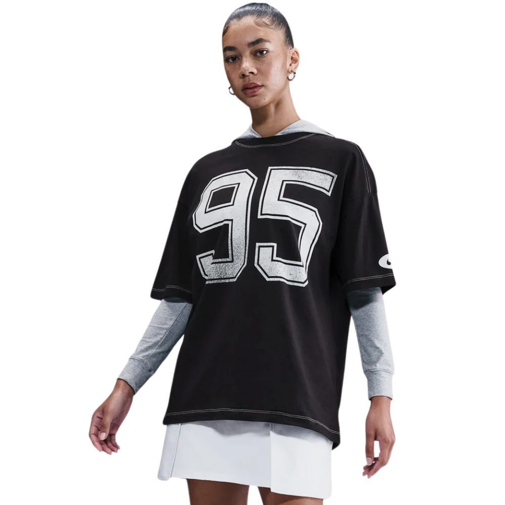 Women's Nike Sportswear Short-Sleeve T-Shirt-Black-HV4972-010