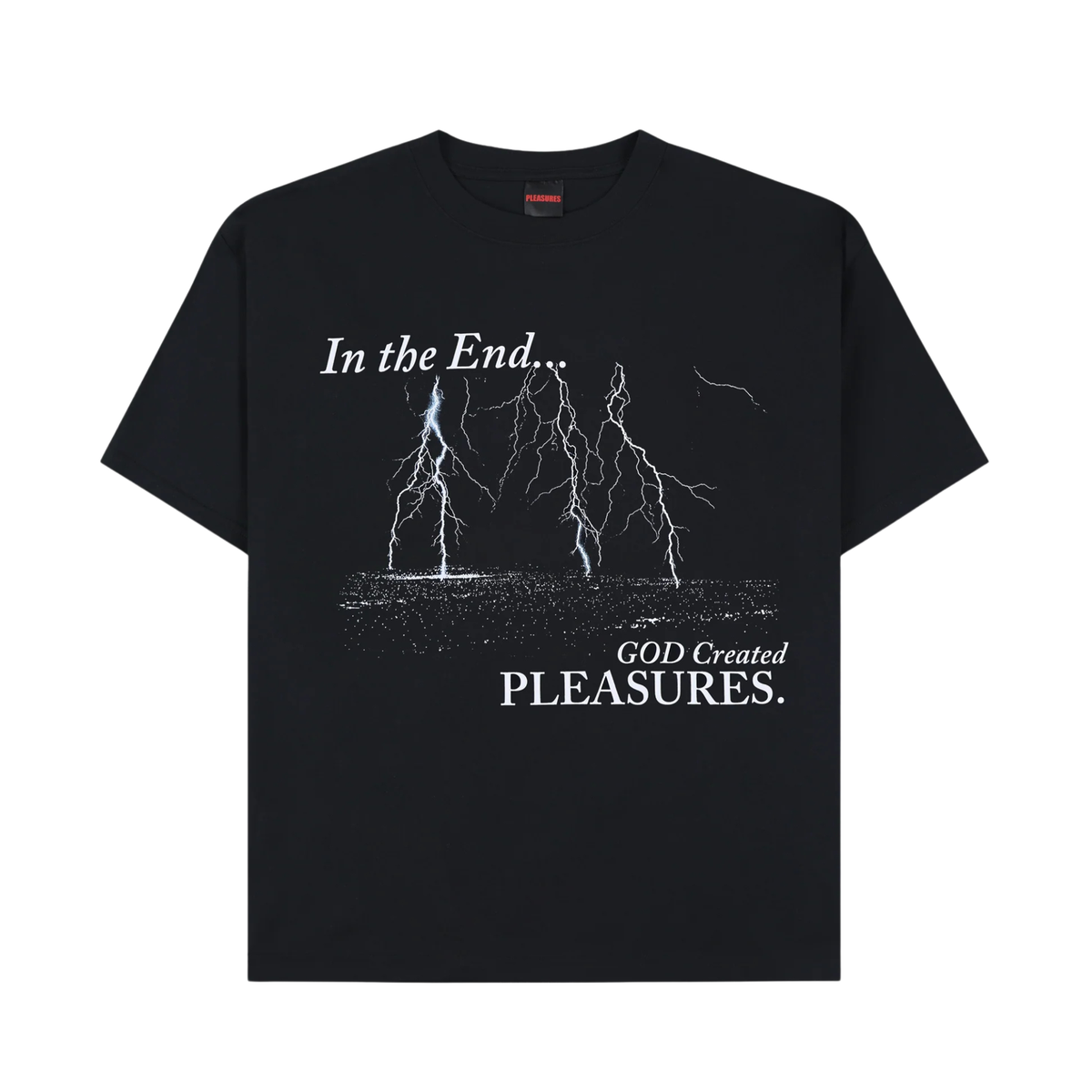 Pleasures End Times T-Shirt - Black - P26F053