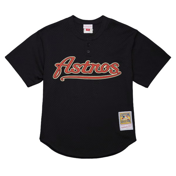 Mitchell & Ness Billy Wagner Black Houston Astros 2002 Batting Practice Jersey-Black-JY11609-HASBLCK