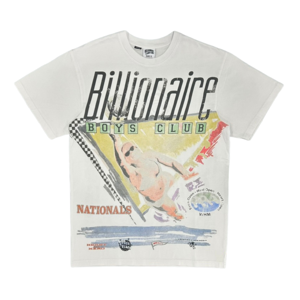 Billionaire Boys Club BB Sighting SS Knit (Oversized)-White-851-4312