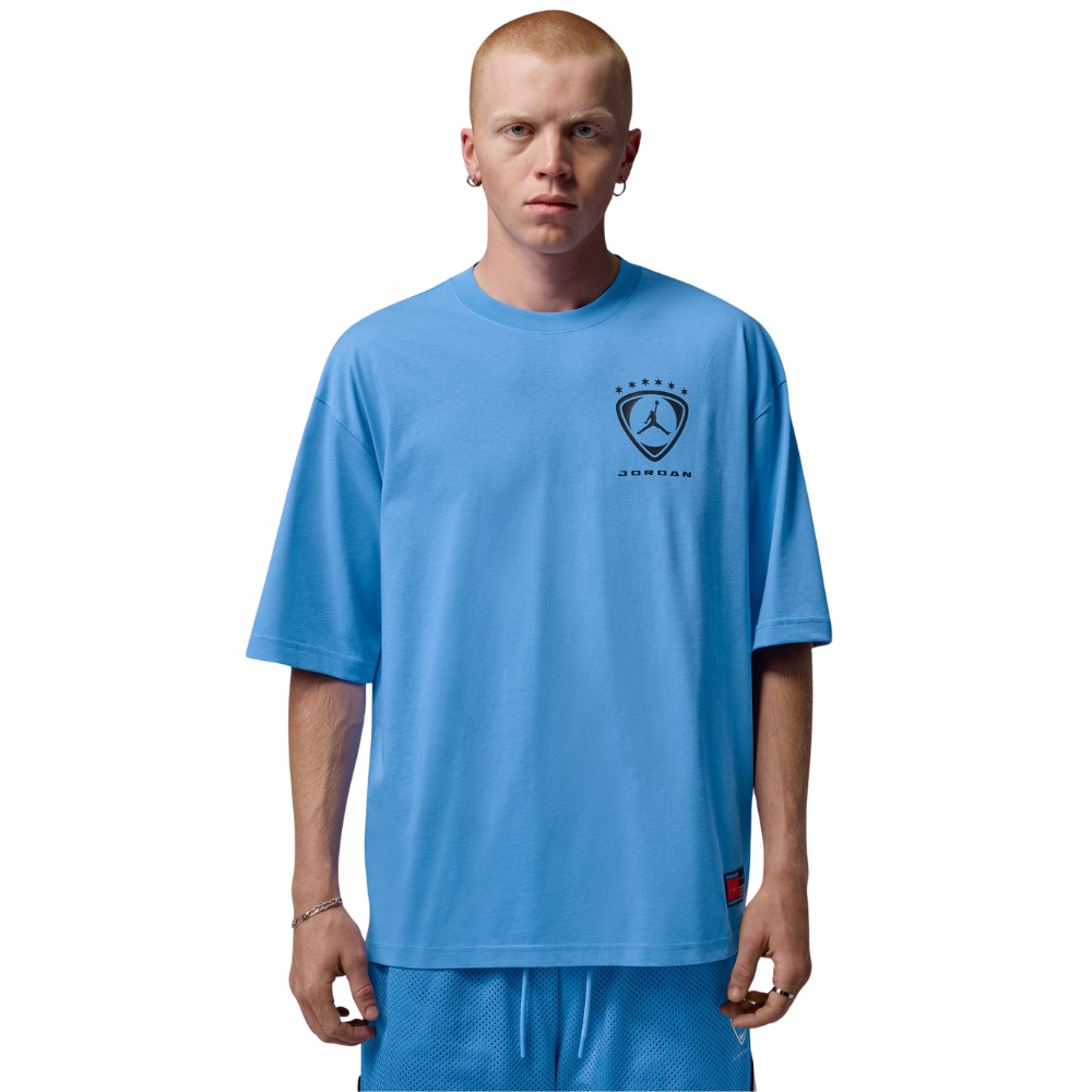 Jordan Brooklyn T-Shirt- University Blue- IO0010-412