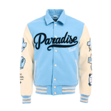Jordan Craig Chicago Varsity Jacket-Sky Blue-91700