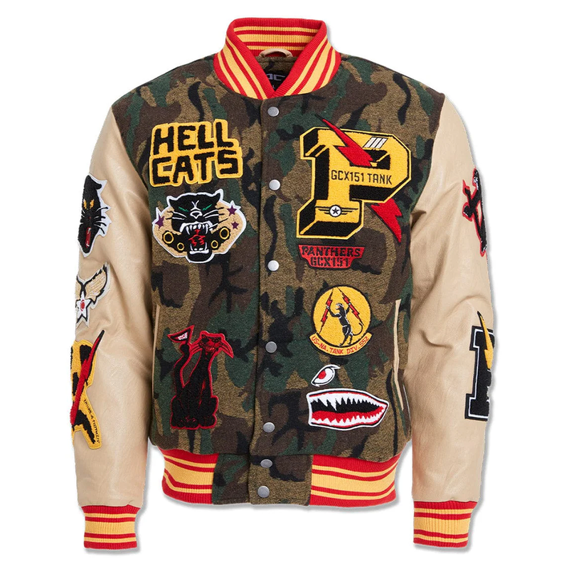 Jordan Craig Hellcat Varsity Jacket-Vintage Camo-91646