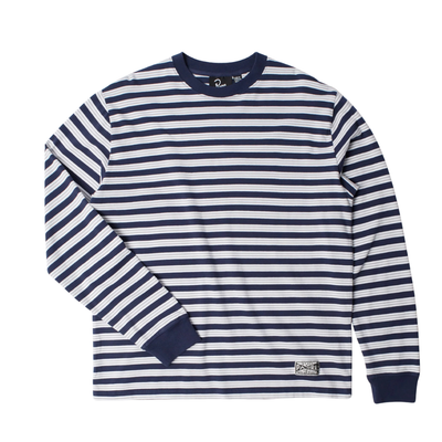 Parra 1992 Long Sleeve T-Shirt-White/Navy - 55142