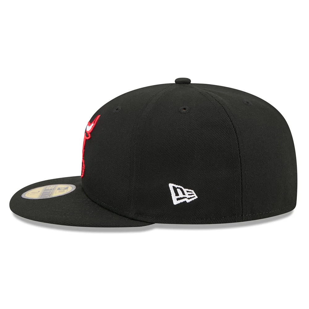 New Era Chicago Bulls 59Fifty NBA Fitted Hat - Black - 60839792