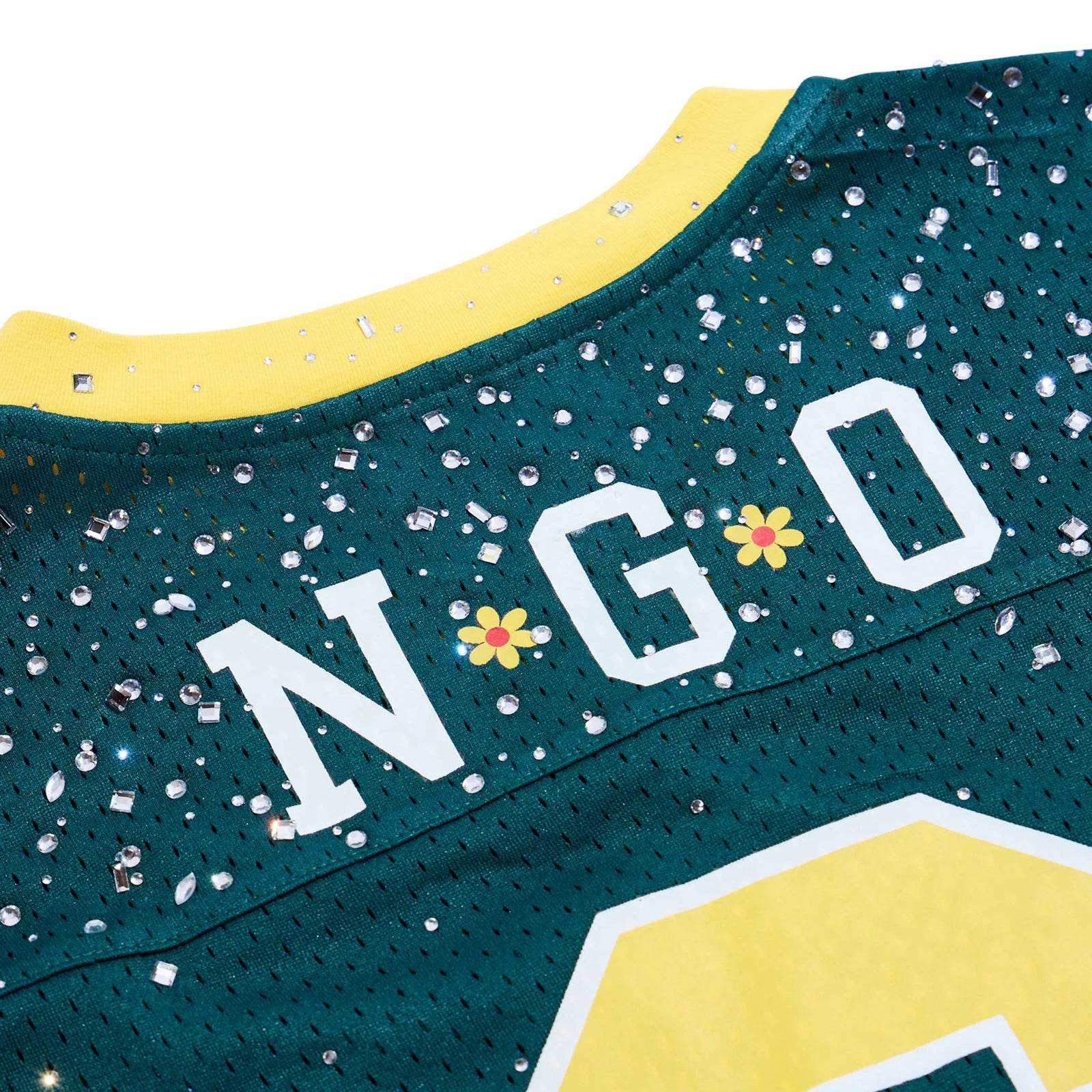 Nothing Grows Overnight Yosemite Football Jersey-Green - NGO-FW25-1042