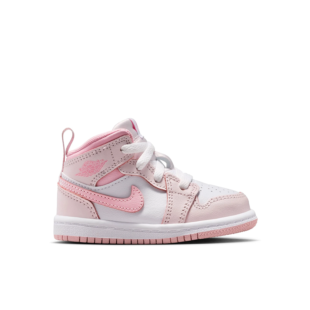 Toddler Jordan 1 Mid 'Pearl Pink' - DQ8425-600