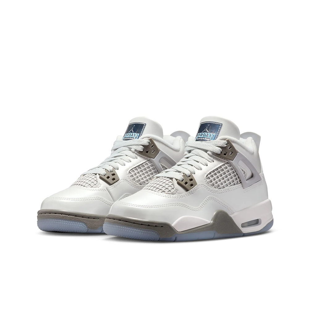 Grade School Air Jordan 4 Retro 'Photon Dust' - HV4401-014