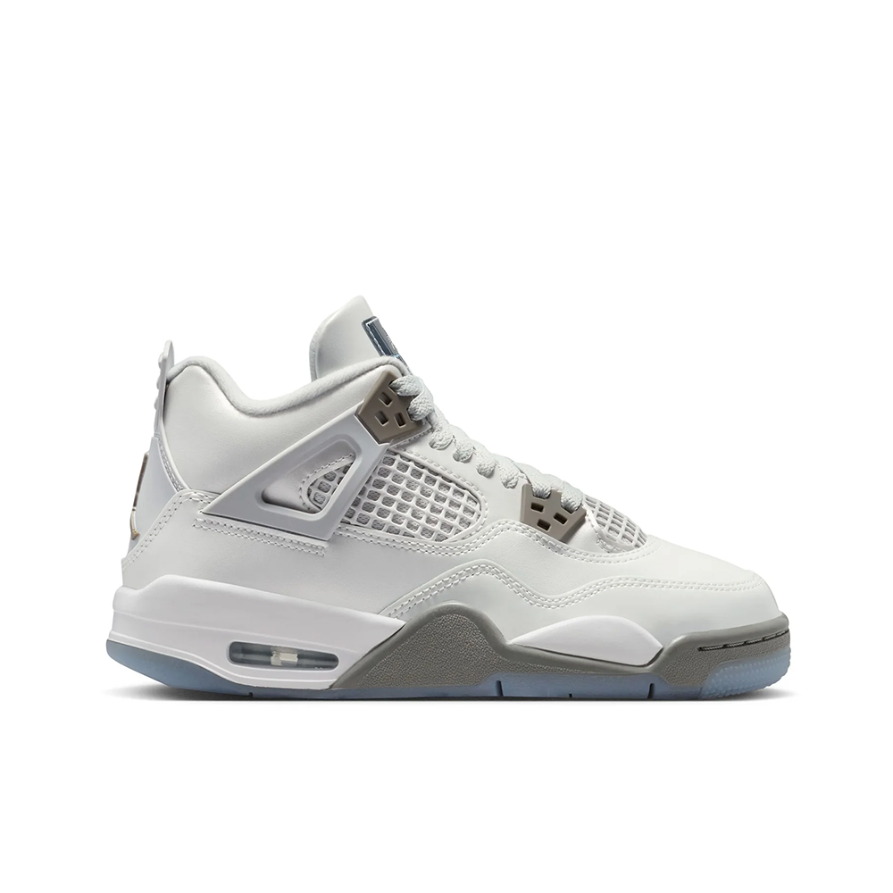 Grade School Air Jordan 4 Retro 'Photon Dust' - HV4401-014