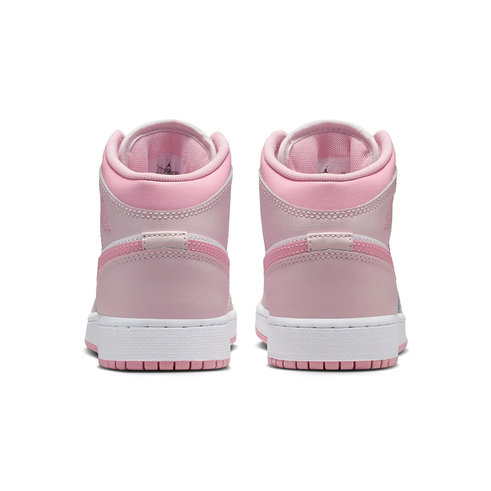 Grade School Air Jordan 1 Mid 'Pearl Pink' - DQ8423-600