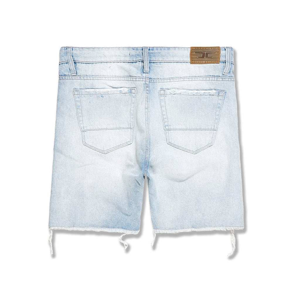 Jordan Craig Retro Riverside Denim Shorts-Iced White-J3218S