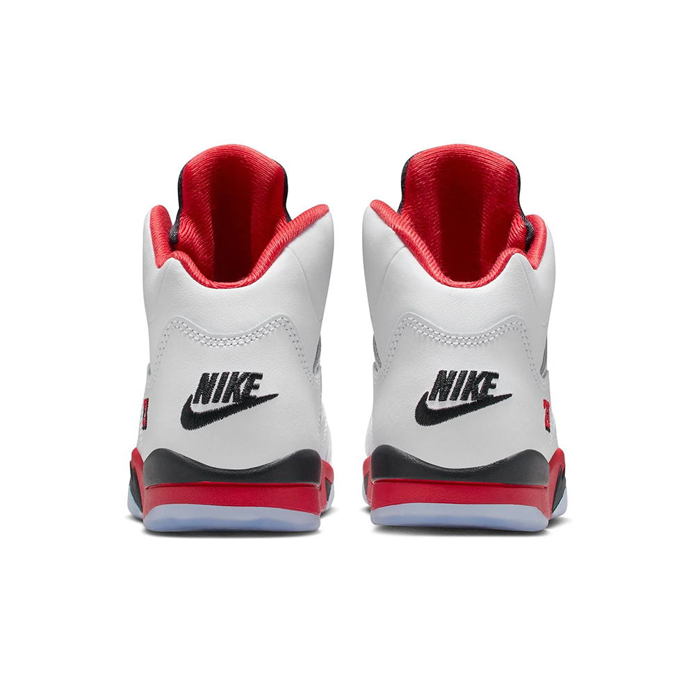 Preschool Jordan 5 Retro OG 'Fire Red Black Tongue' - HQ7979-101