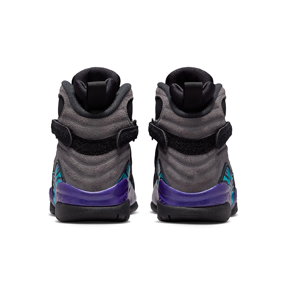 Grade School Jordan 8 Retro 'Aqua' - 305368-006