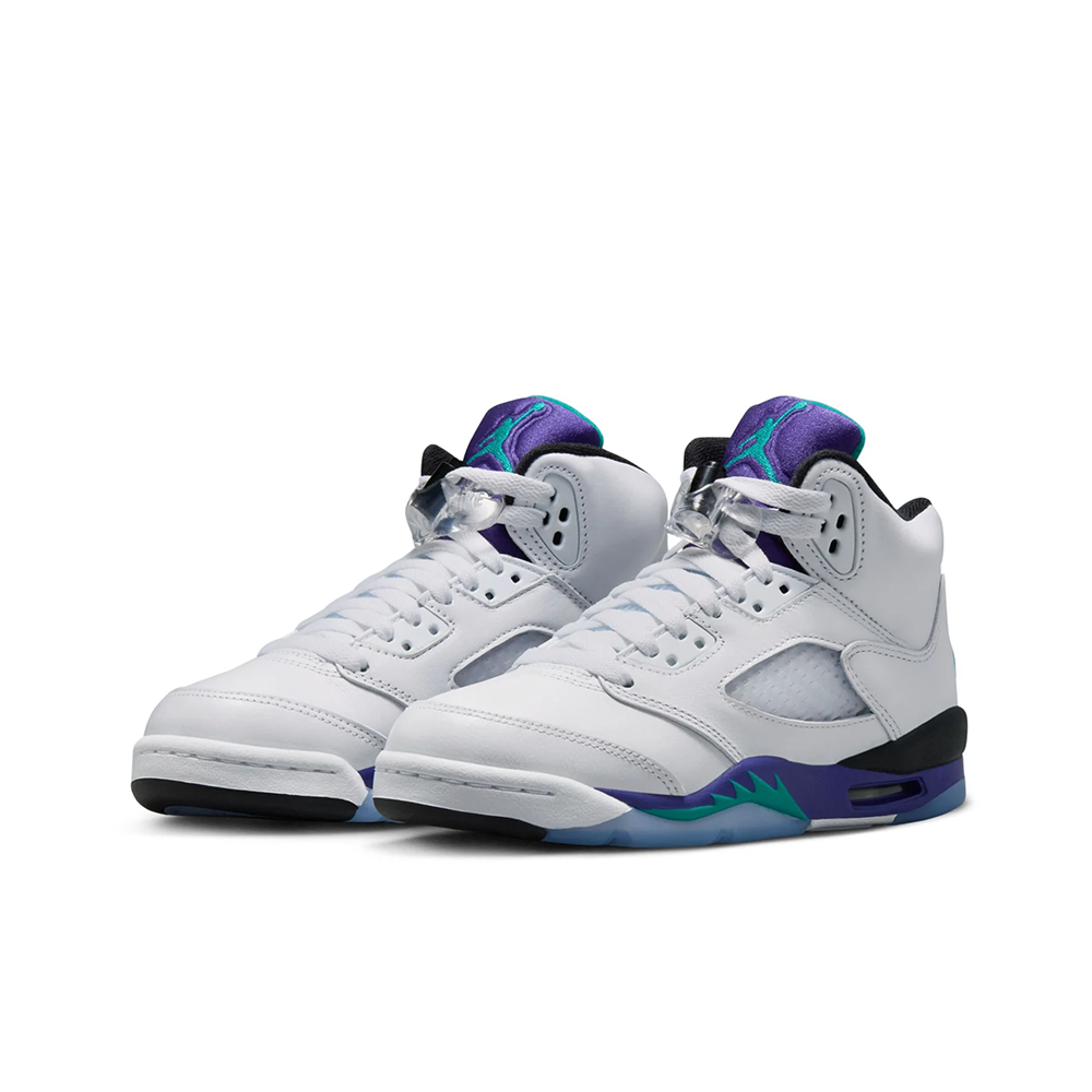 Grade School Air Jordan 5 Retro OG 'Grape' - HQ7980-100