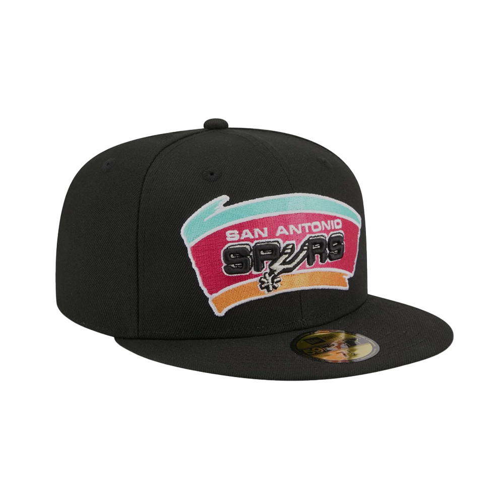 New Era San Antonio Spurs 59Fifty NBA Fitted Hat - Black - 60839870