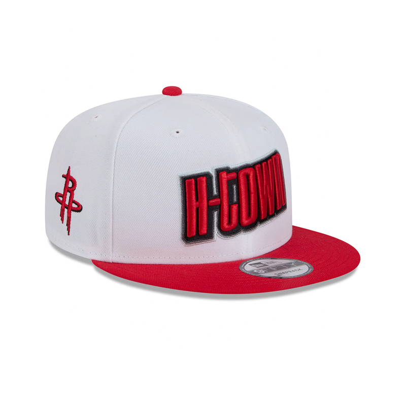 New Era Men's Houston Rockets 2024/25 City Edition 9fifty Cap -White