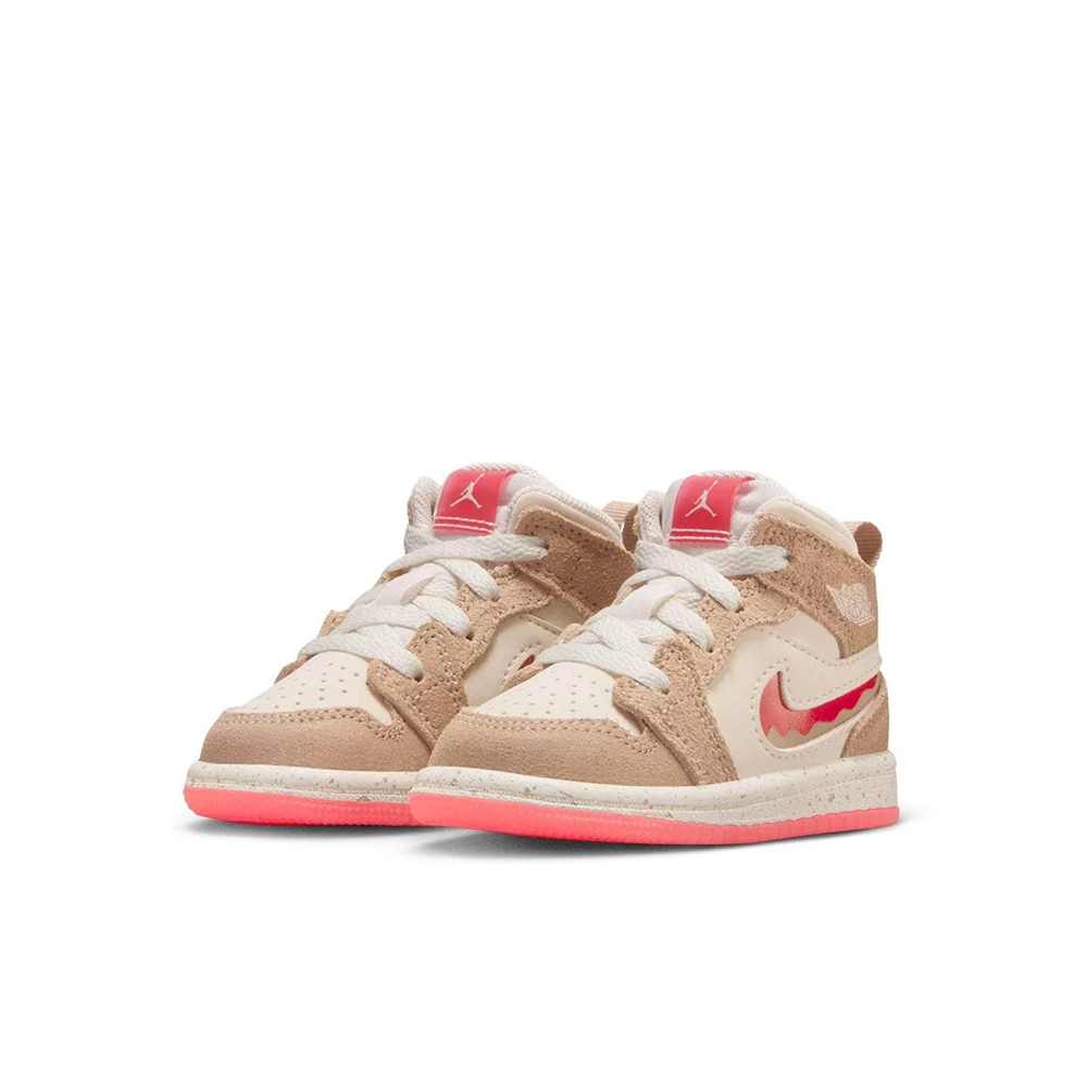 Toddler Jordan 1 Mid SE 'Peanut Butter & Jelly' -HJ5959-206