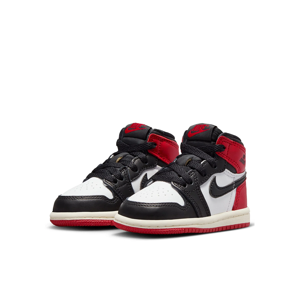 Toddler Jordan 1 Retro High OG 'Black Toe Reimagined' - FD1413-106