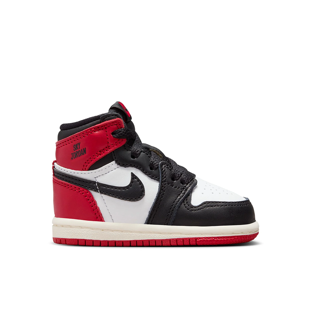 Toddler Jordan 1 Retro High OG 'Black Toe Reimagined' - FD1413-106