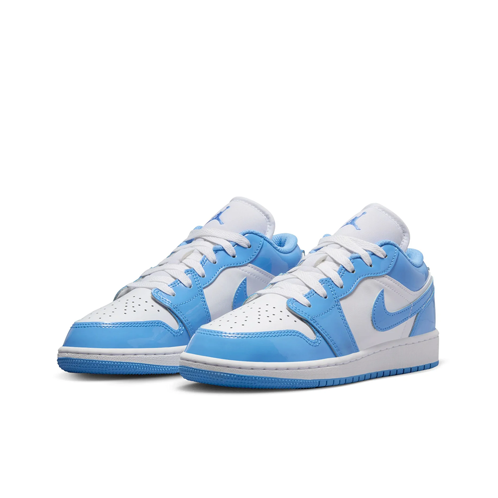 Grade School Air Jordan 1 Low SE -White/legend Blue- FZ3929-114