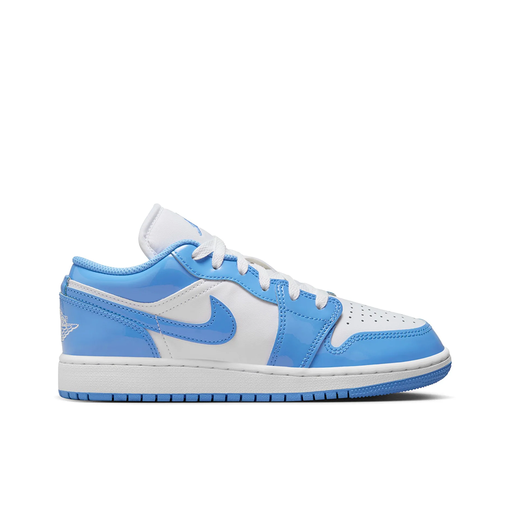 Grade School Air Jordan 1 Low SE -White/legend Blue- FZ3929-114