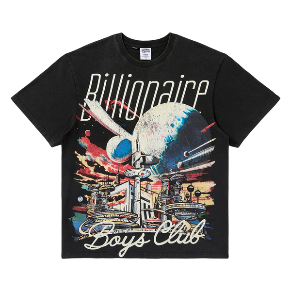 Billionaire Boys Club Skycity SS Knit (Oversize) - Black - 851-7314
