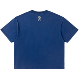 Billionaire Boys Club To The Moon SS Knit (Cropped Fit) - Navy Peony - 851-7306