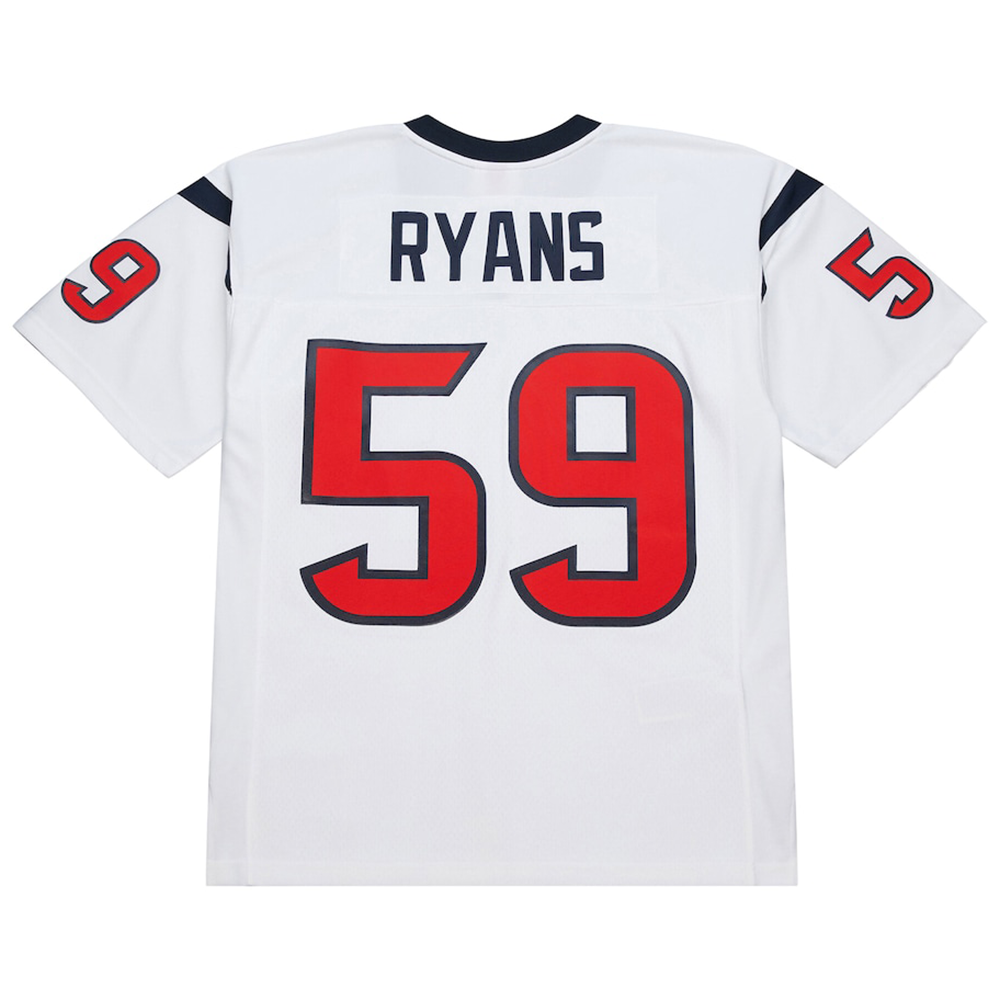 Mitchell & Ness DeMeco Ryans Houston Texans 2006 Jersey-White-JY13310-HTXWHIT