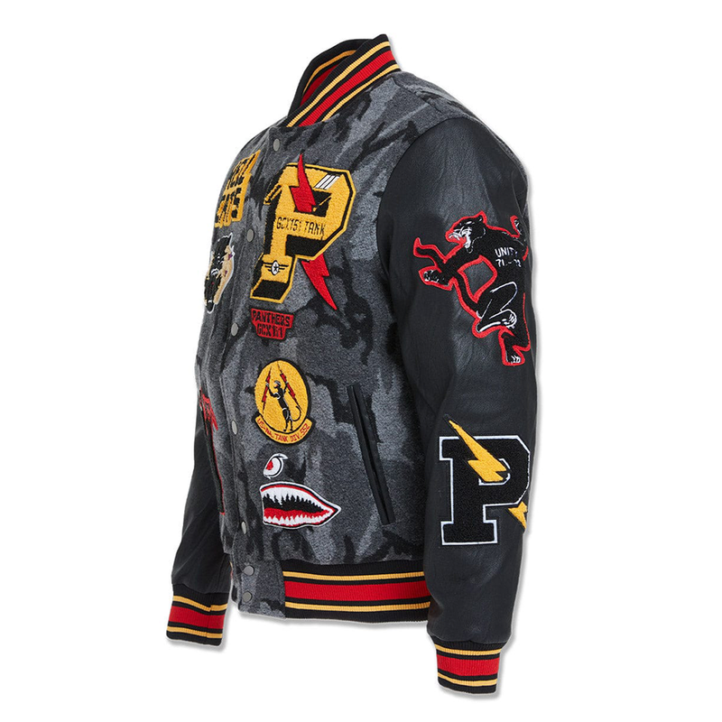 Jordan Craig Hellcat Varsity Jacket-Black Camo-91646