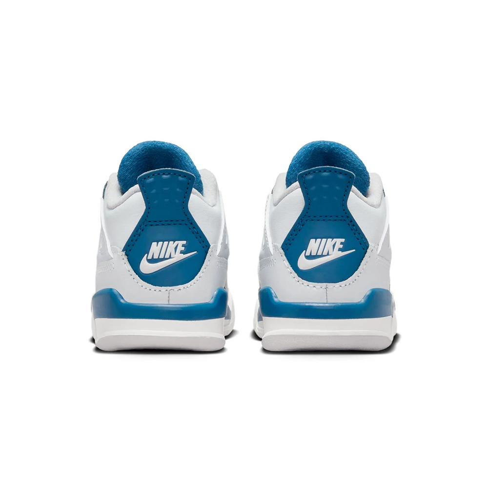 Toddler Air Jordan 4 Retro 'Military Blue' -BQ7670-141