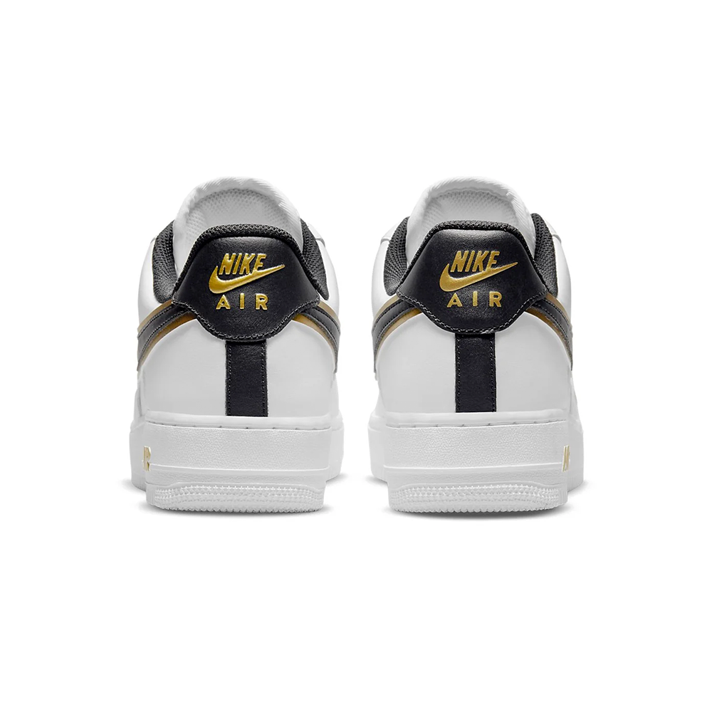Grade School Nike Air Force 1 Low 'White/Metallic Gold' - DM3322-100