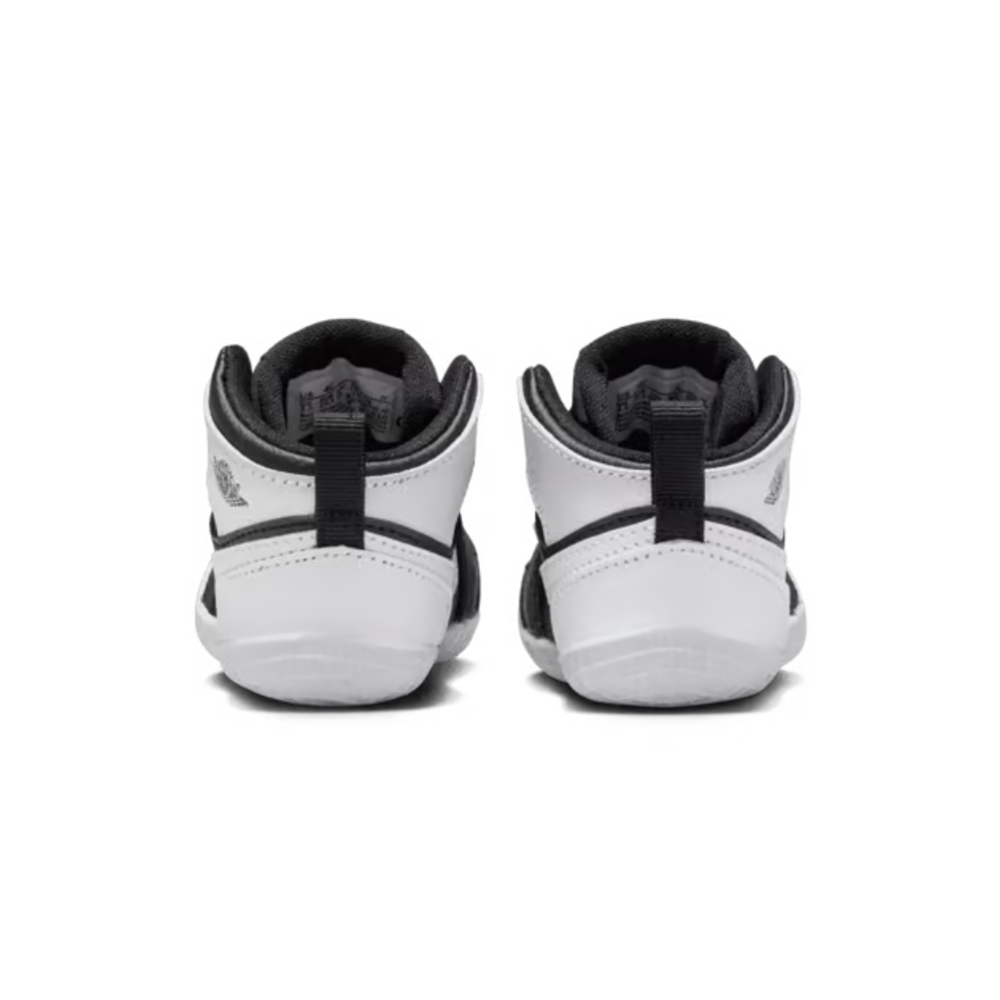 Toddler Jordan 1 Crib Bootie 'Black/White' - AT3745-010