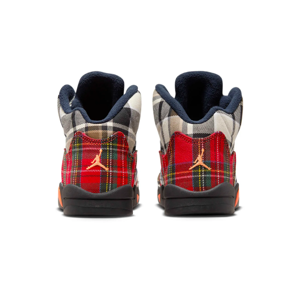 Preschool Jordan 5 Retro 'Plaid' - FD4812-008