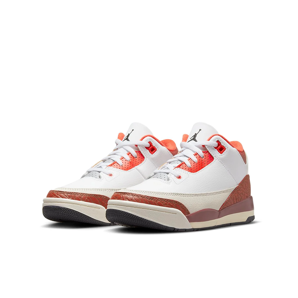 Preschool Air Jordan 3 Retro 'Dunk on Mars' - DV7027-108