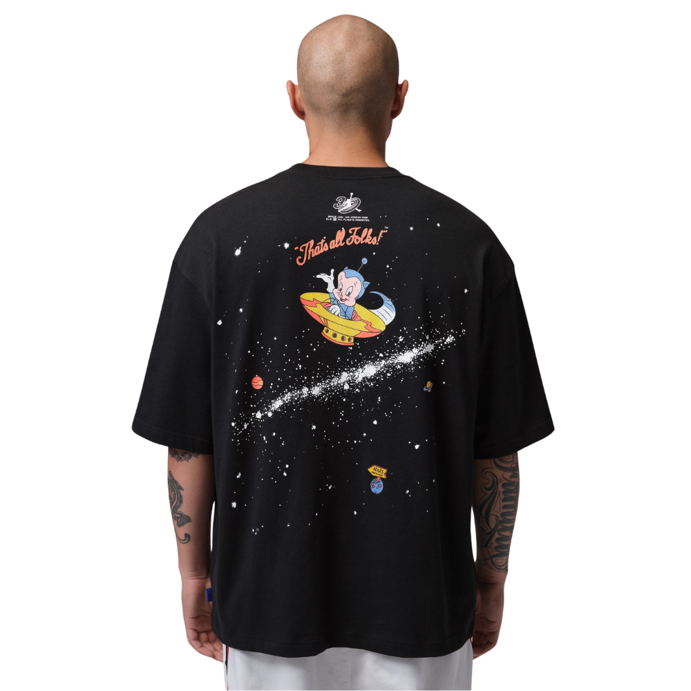 Jordan Flight Space Jam Vault 1996 Crew-Neck T-Shirt-Black/Multi - IX4741-010
