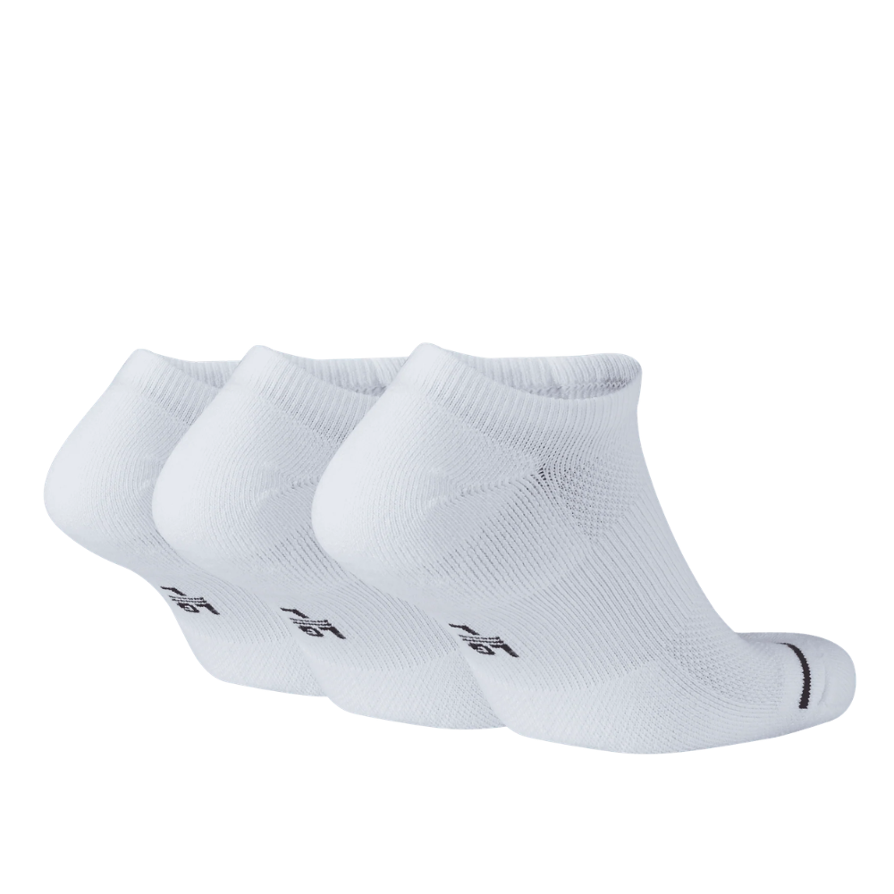 Jordan Jumpman No-Show Men's Socks (3-Pack) - White - SX5546-100
