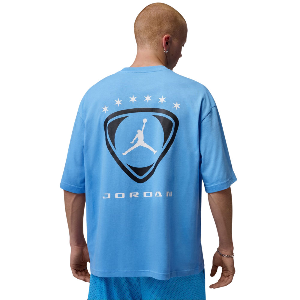 Jordan Brooklyn T-Shirt- University Blue- IO0010-412