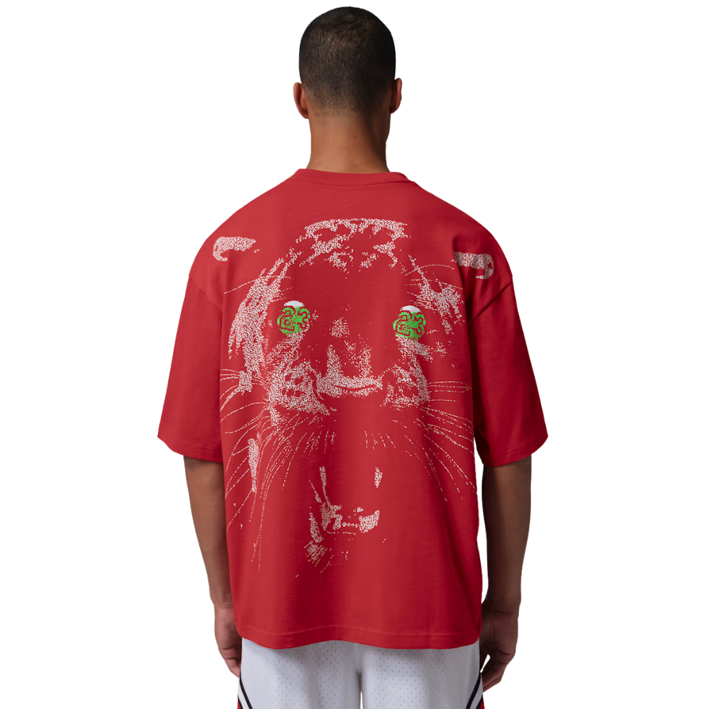 Jordan Oversized T-Shirt-Red - IQ2151-636