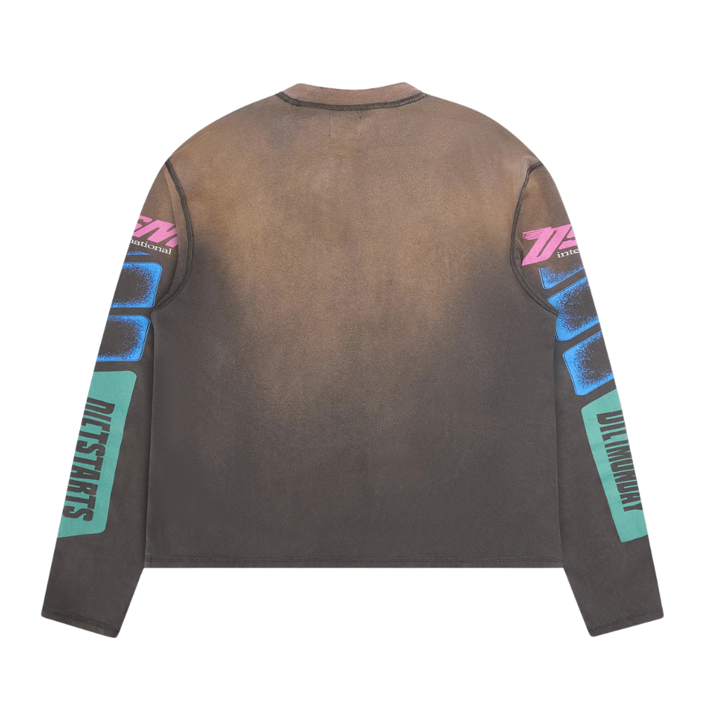 Diet Starts Monday Winners Long Sleeve - Vintage Black - DSM-S26-051