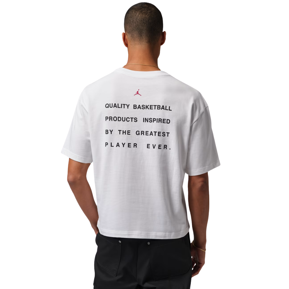 Jordan Flight Script T-Shirt-White - IF3014-100