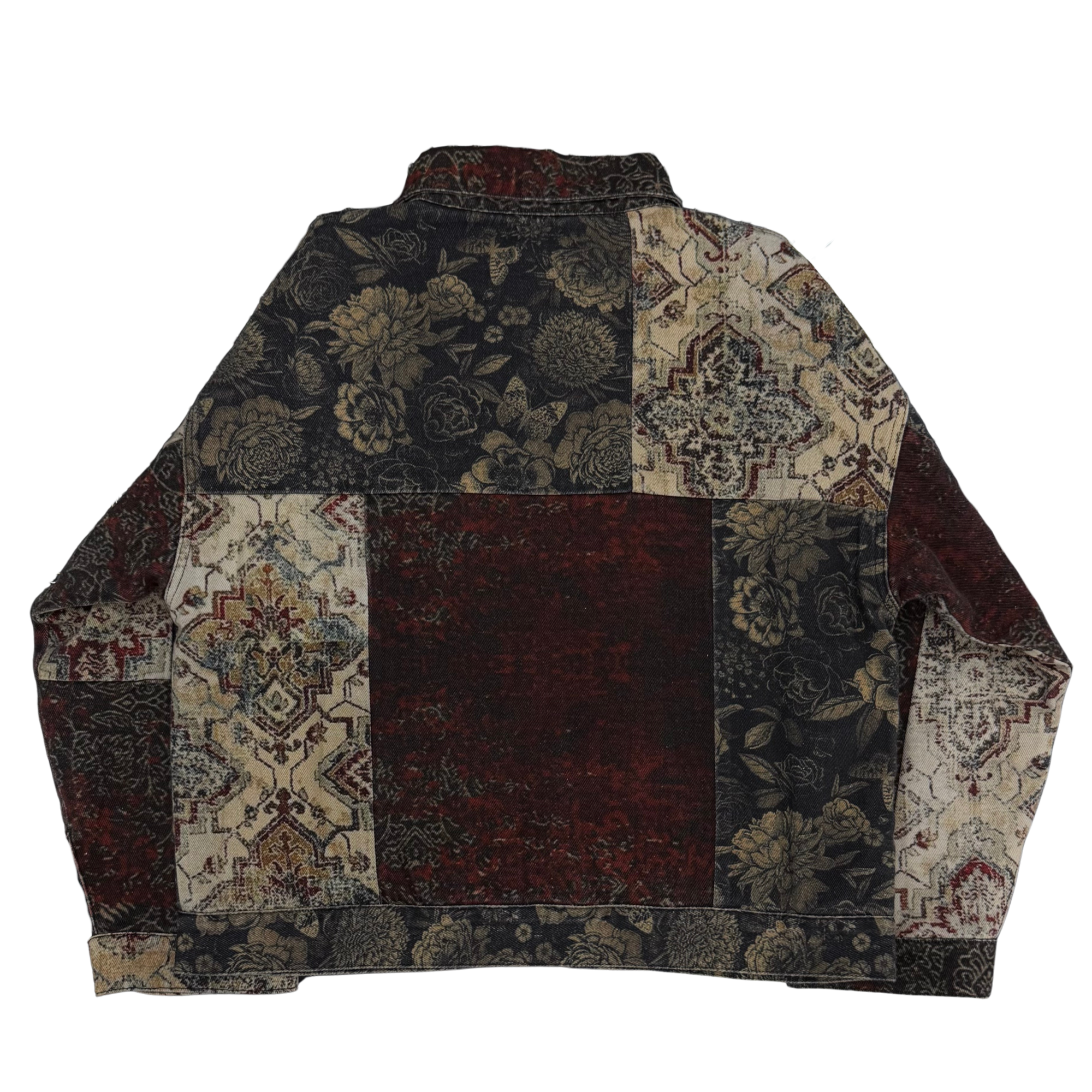 Ryoko Rain Vintage Patch Work Jacket - Multi - RYO-FA26-14